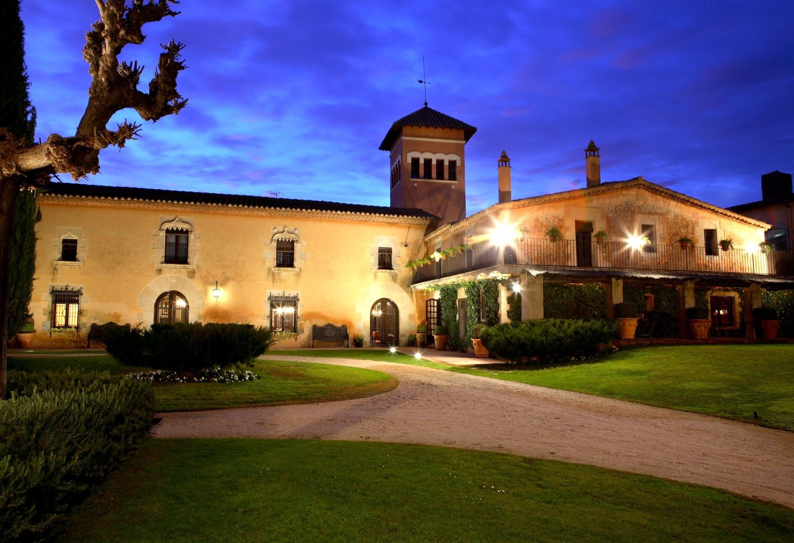 Jardín de la masía