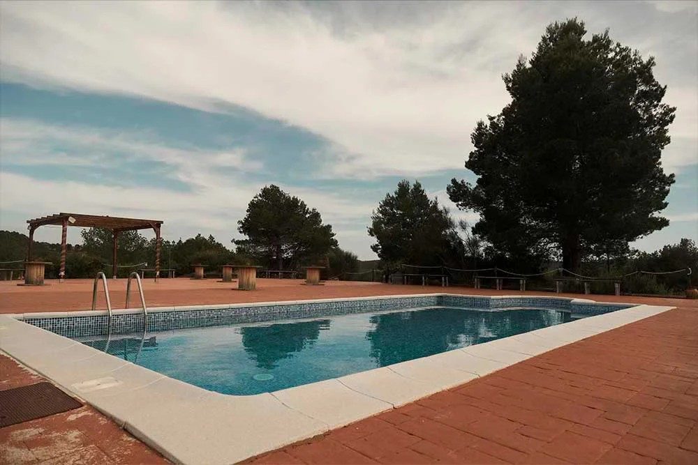 La piscina, zona del aperitivo