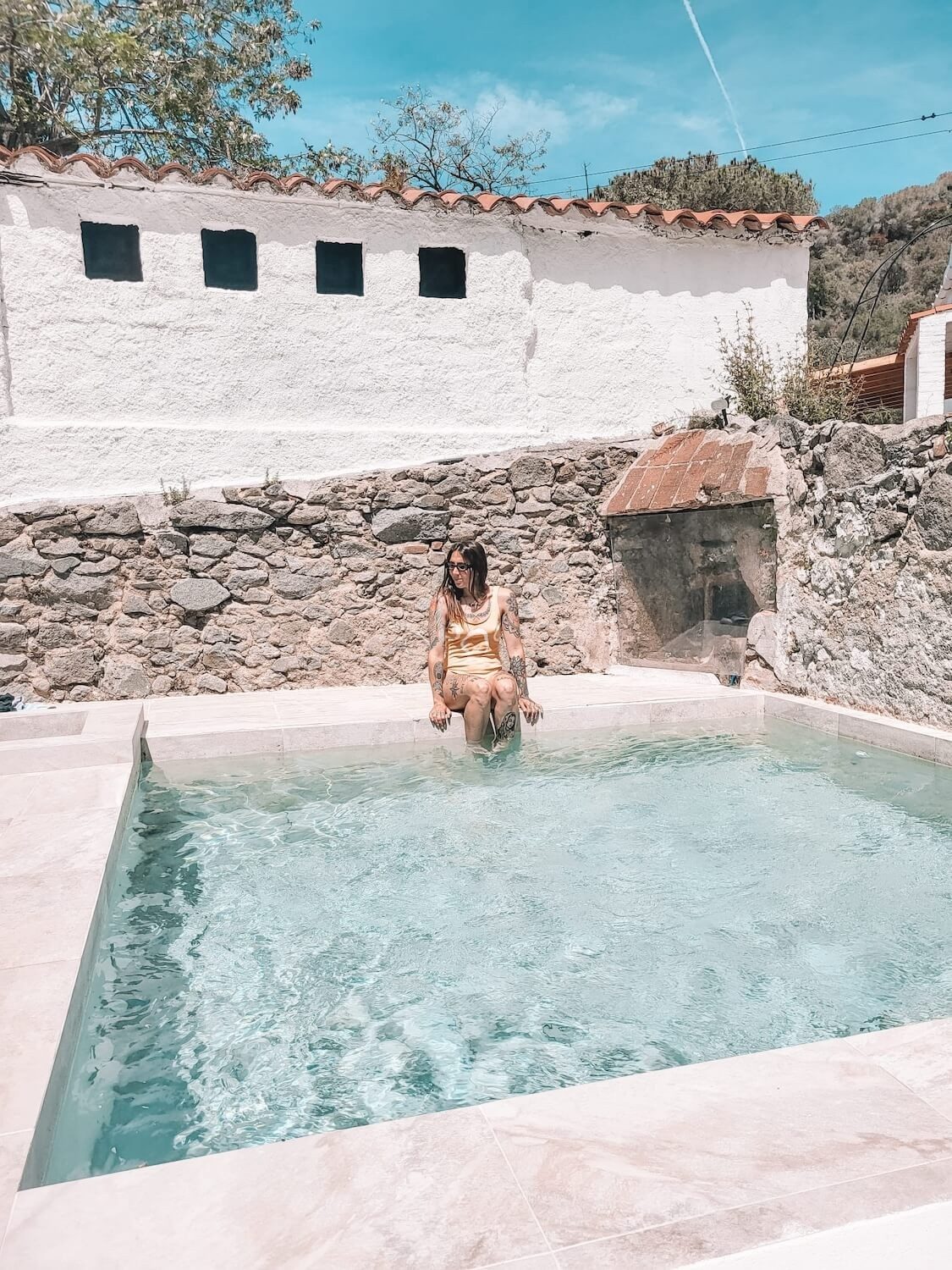 Zona de la piscina