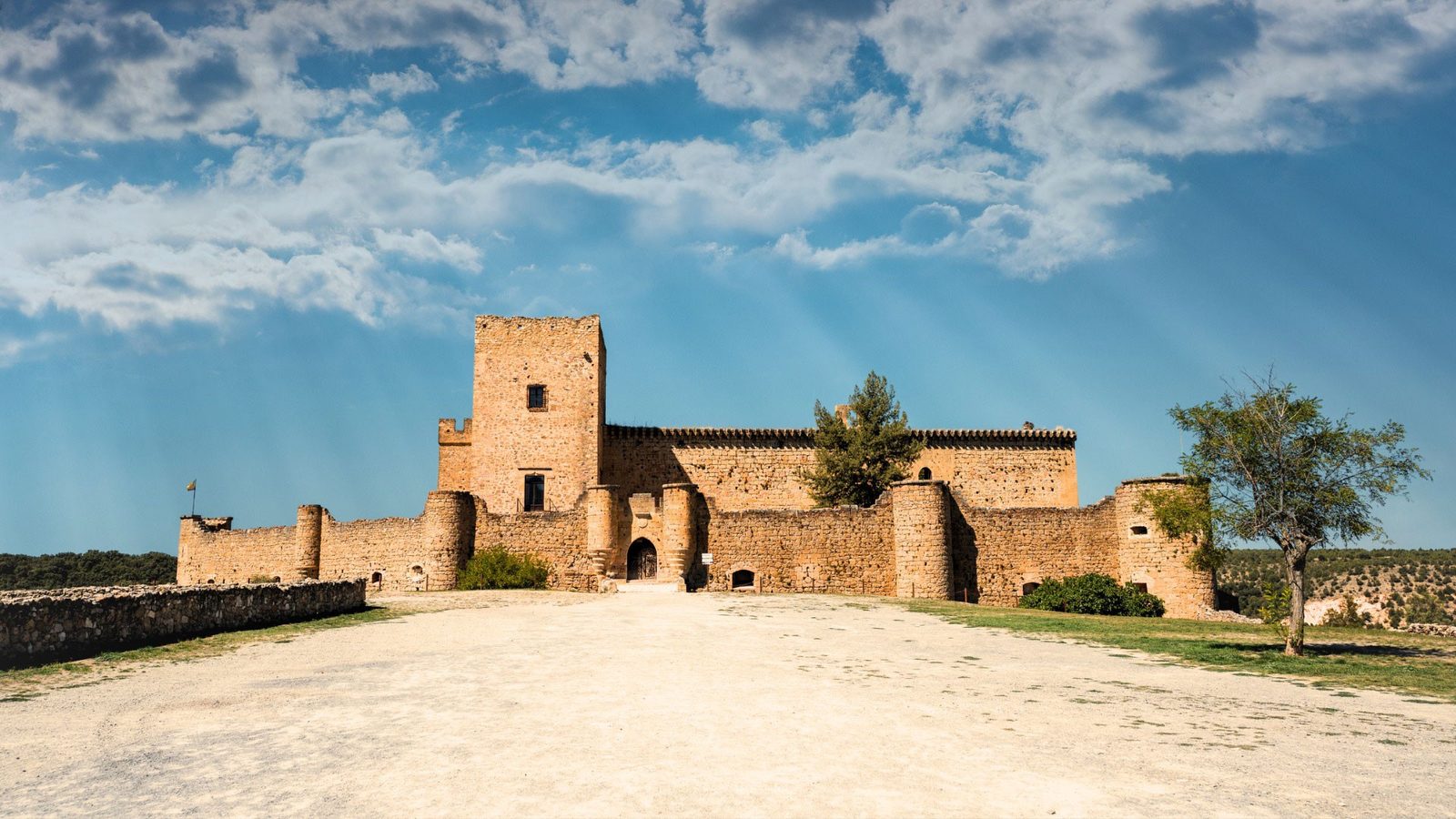Foto general del Castillo de Pedraza