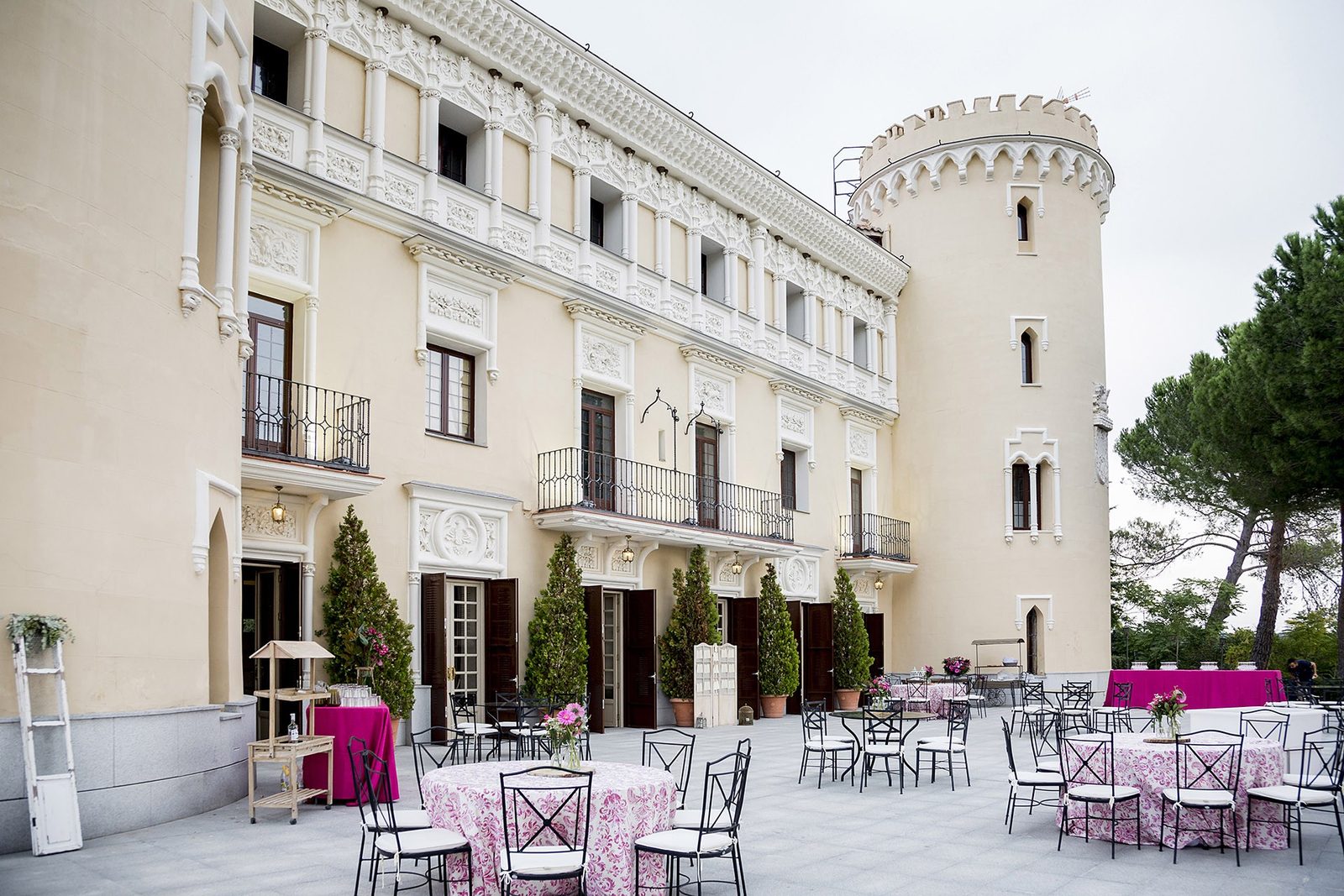 Espacios de eventos de la finca