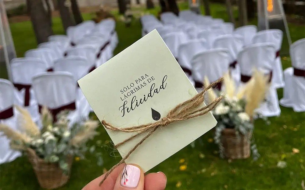 Ceremonia en la finca