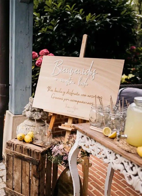 Decoración de boda