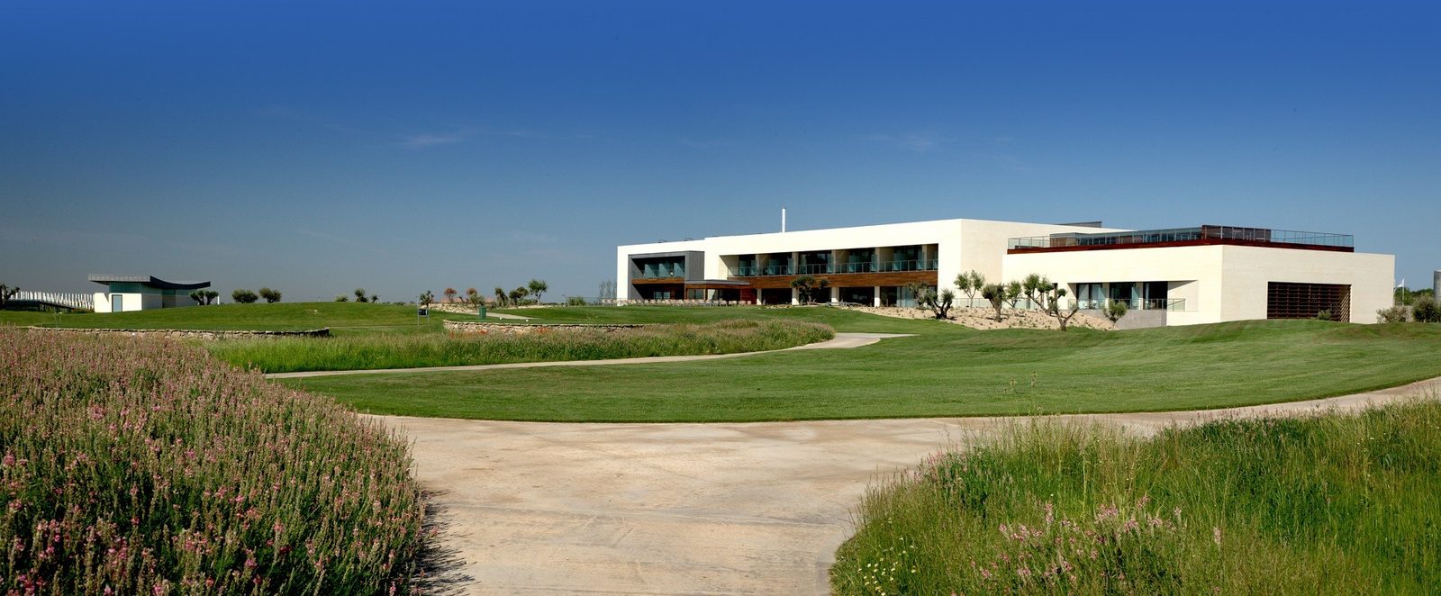 Exterior del edificio del hotel