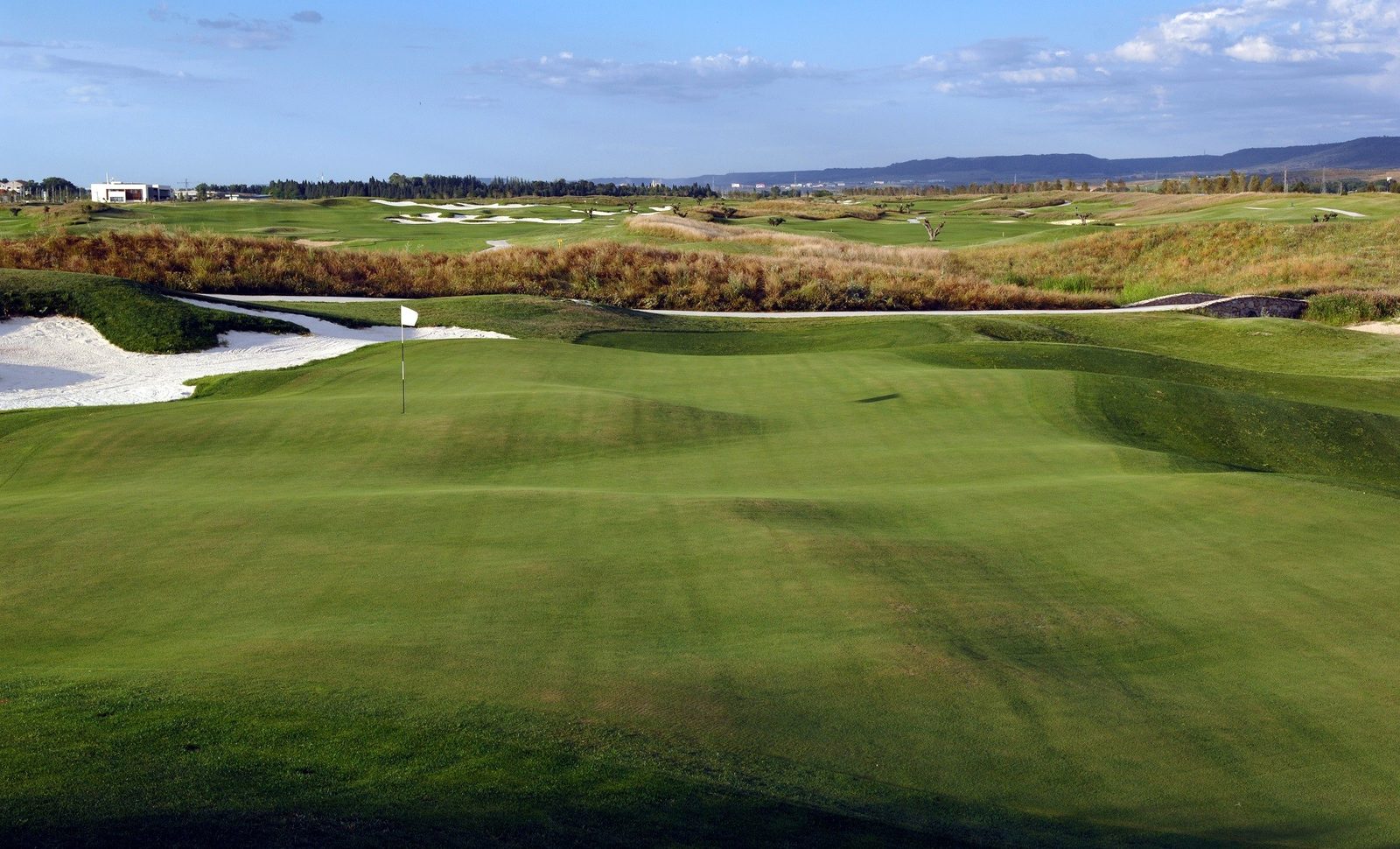 Vista general del campo de golf