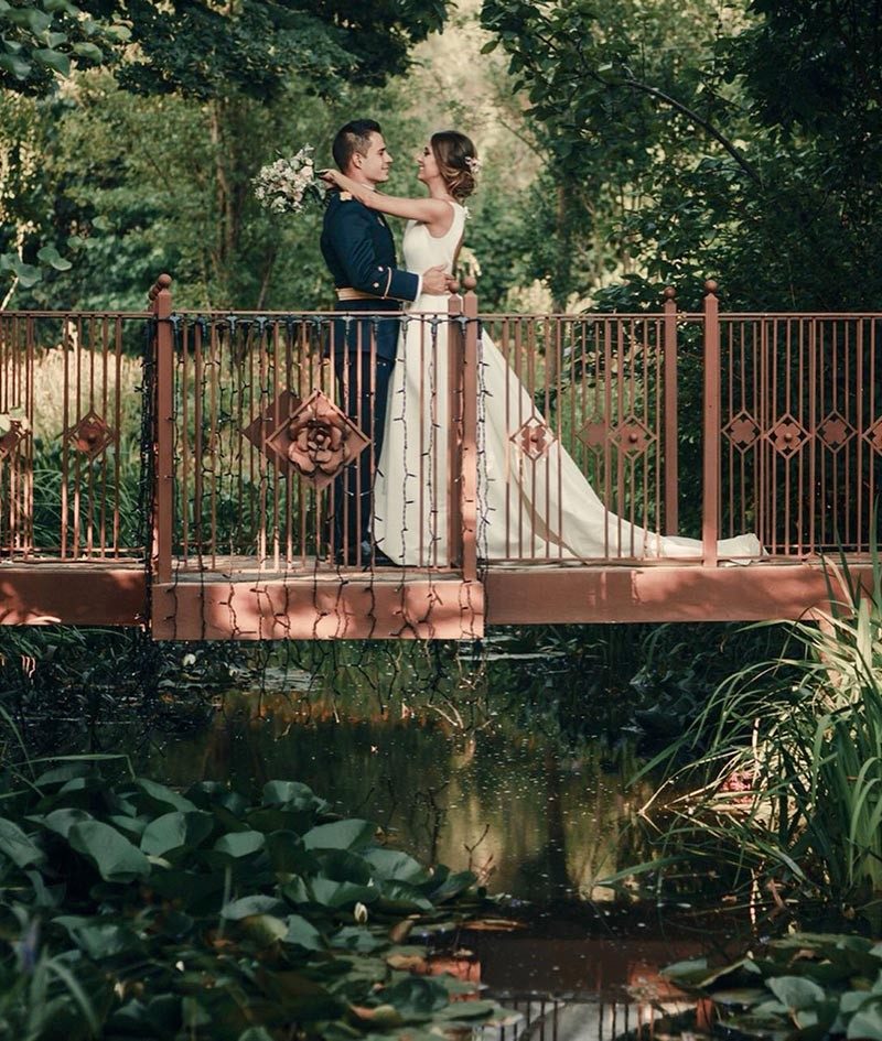 Boda al aire libre en la finca