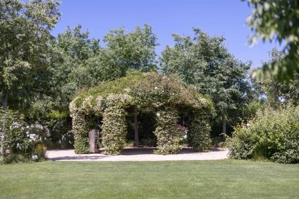 Cenador del jardín de la viña