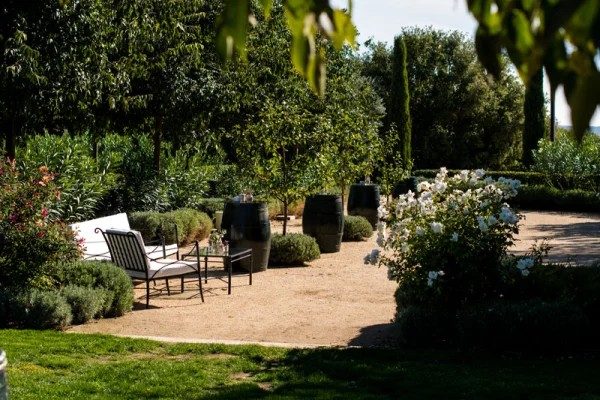 Jardines de la finca