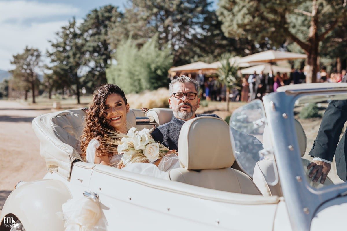 Boda celebrada en la finca
