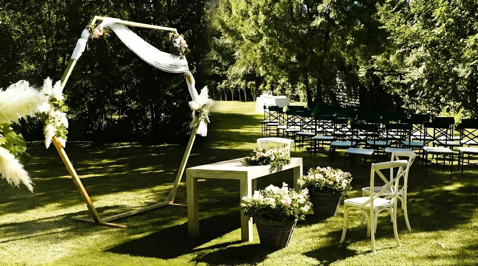 Entorno y jardines de la hacienda