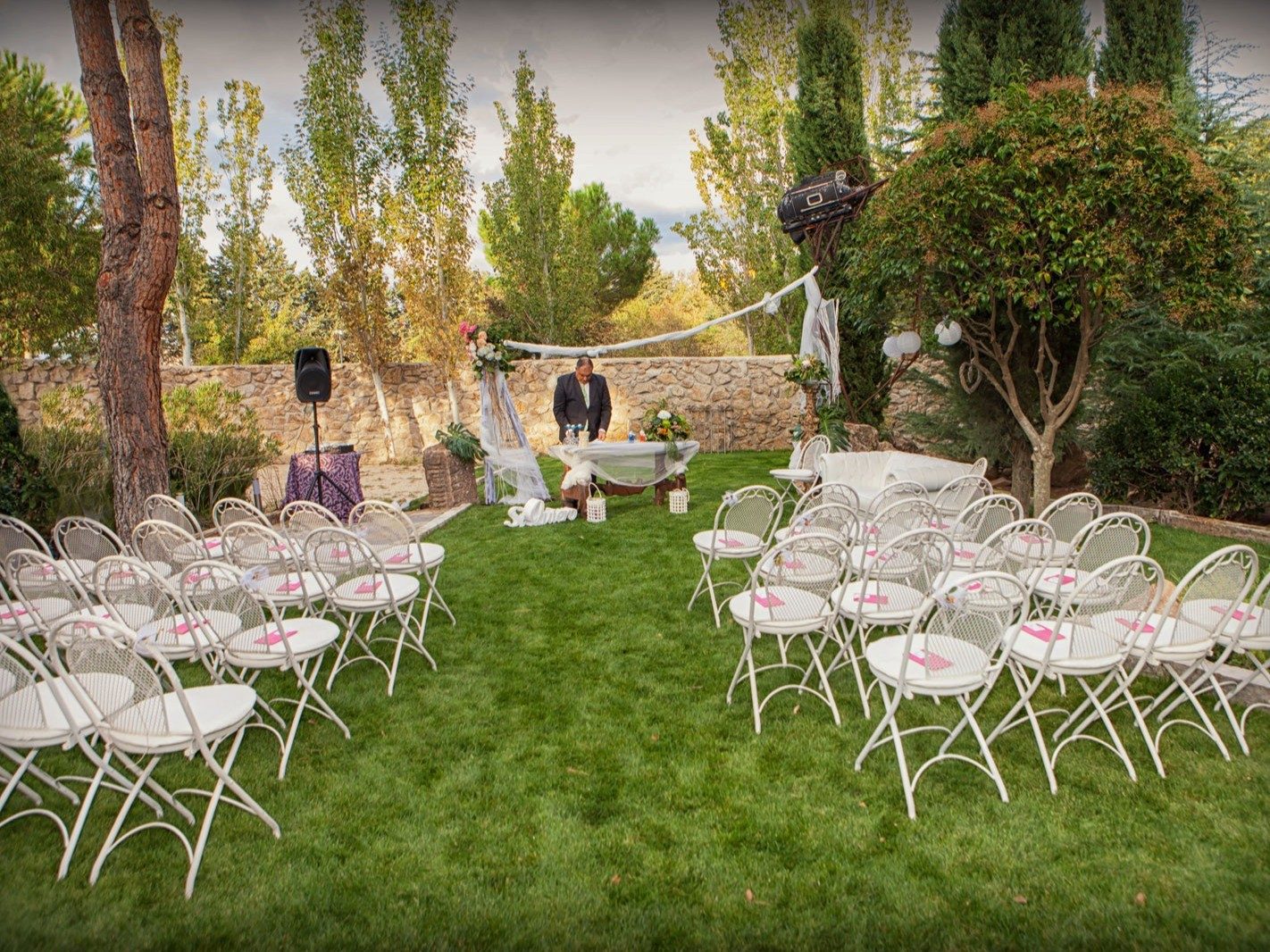 Ceremonia al aire libre