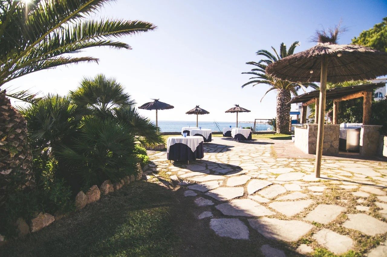 Jardines de la finca