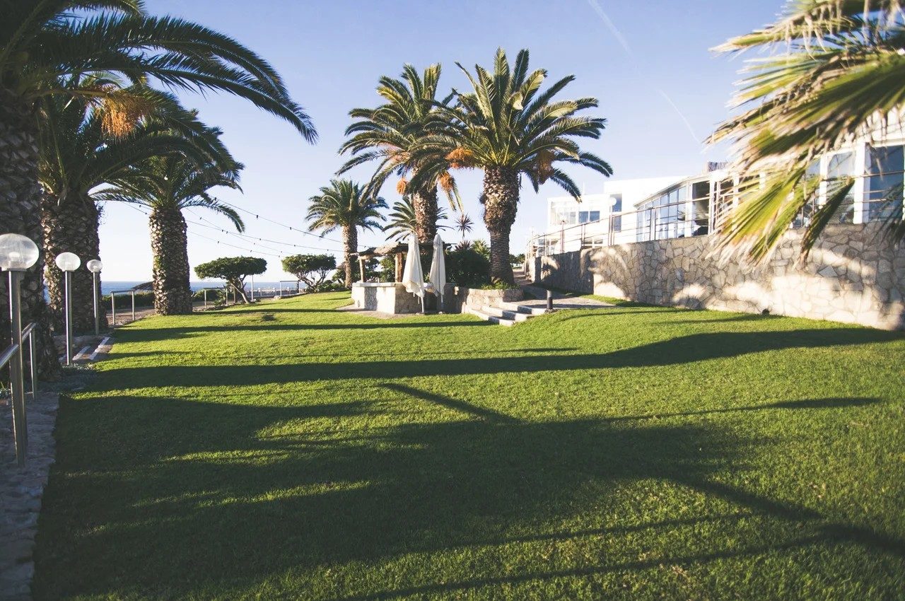 Jardines de la finca