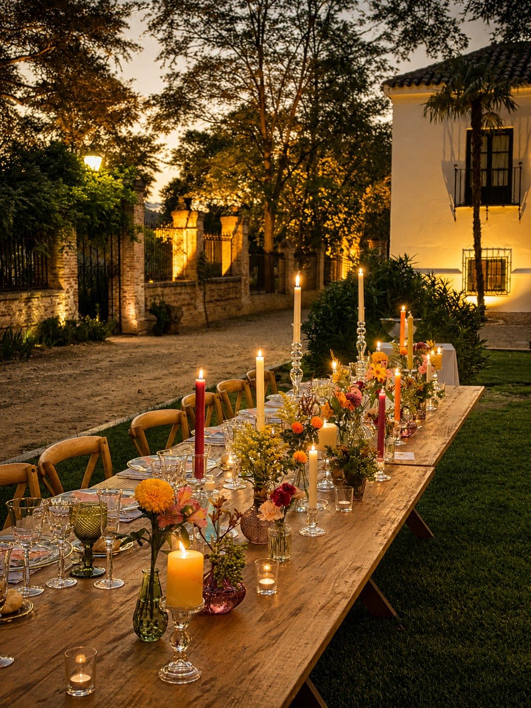 Espacios exteriores y jardines para eventos