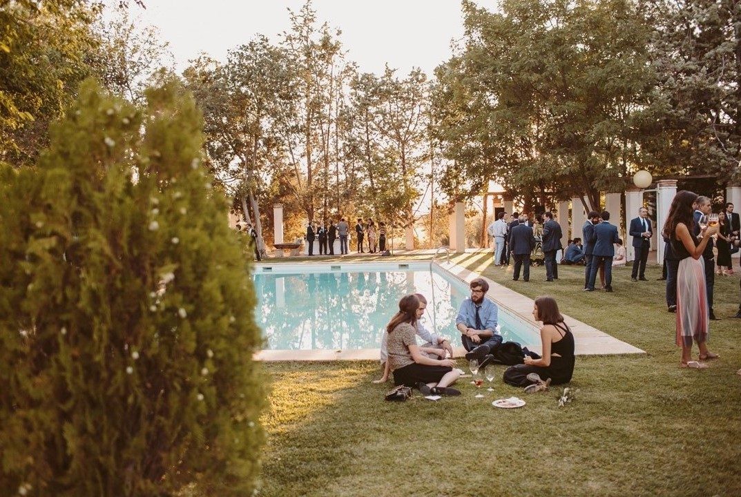 Boda celebrada en la finca