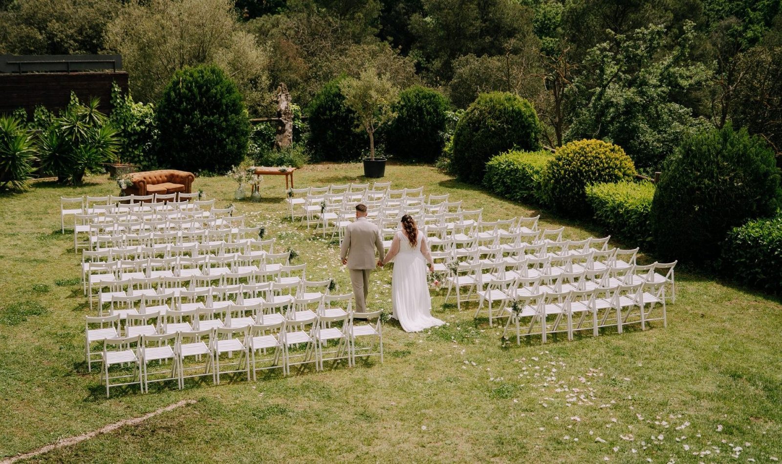 Boda celebrada en Mas Corts