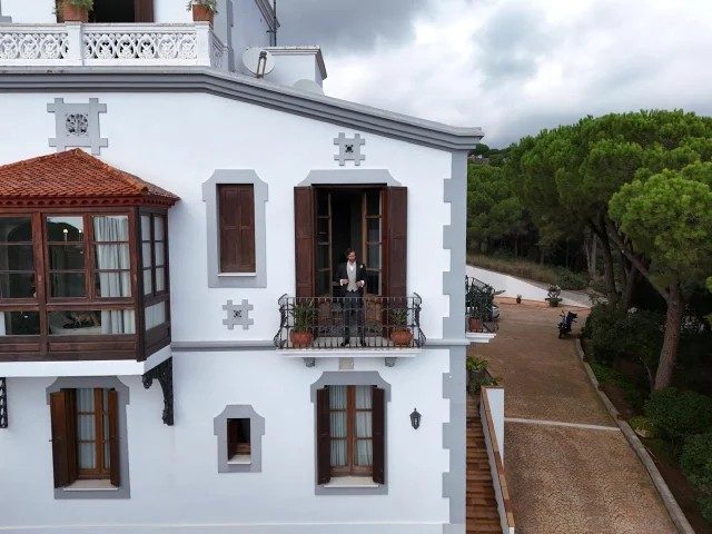 La casa señorial de la finca