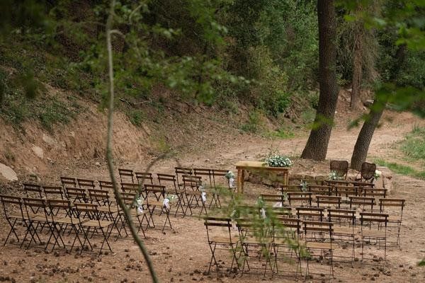 Ceremonia en el bosque