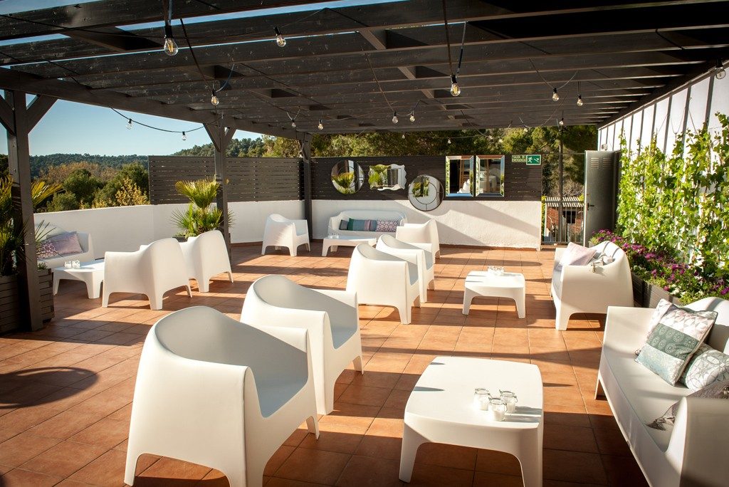 Terraza de la sala Panoràmic