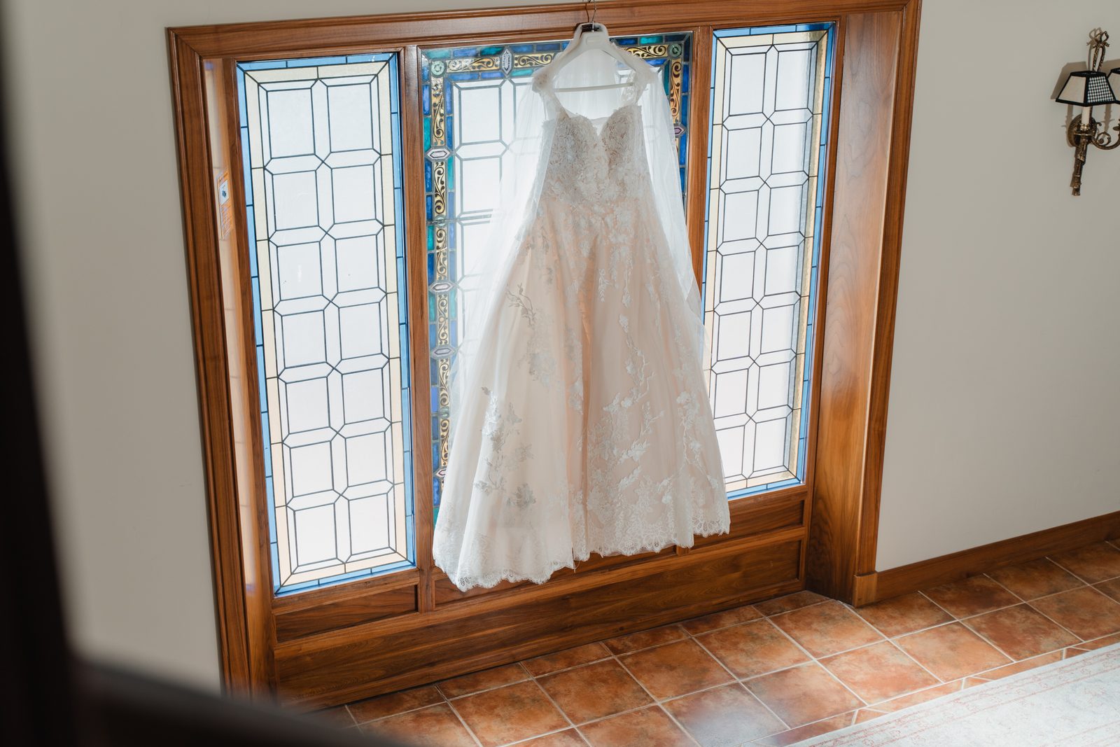 Fotografía de una boda celebrada en el Palacio