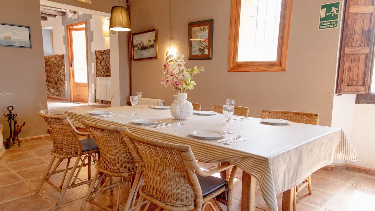 Interior de la masía