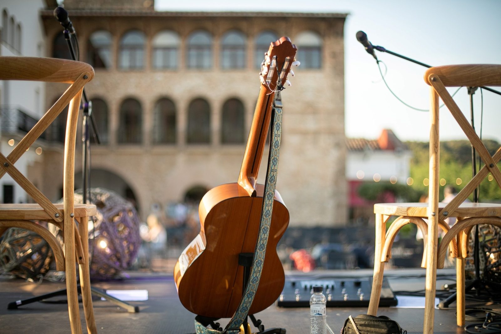 Concierto o música en directo en un evento de la bodega