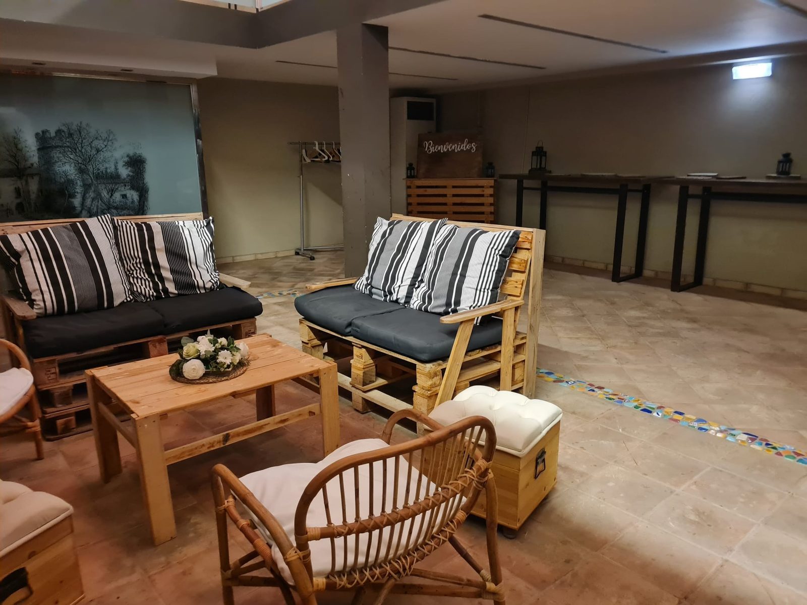 Salita interior anexa a la terraza