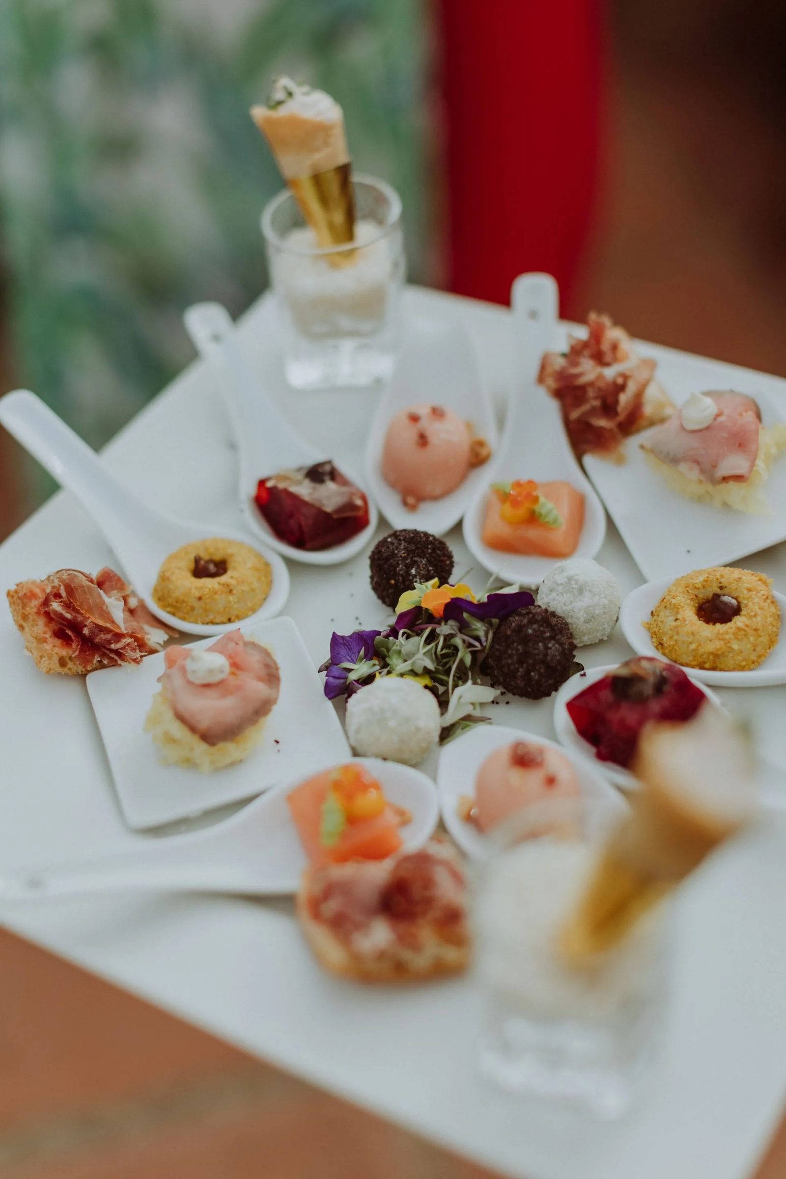 Aperitivo en la finca