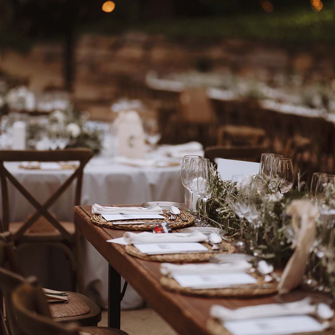 Banquete en el exterior
