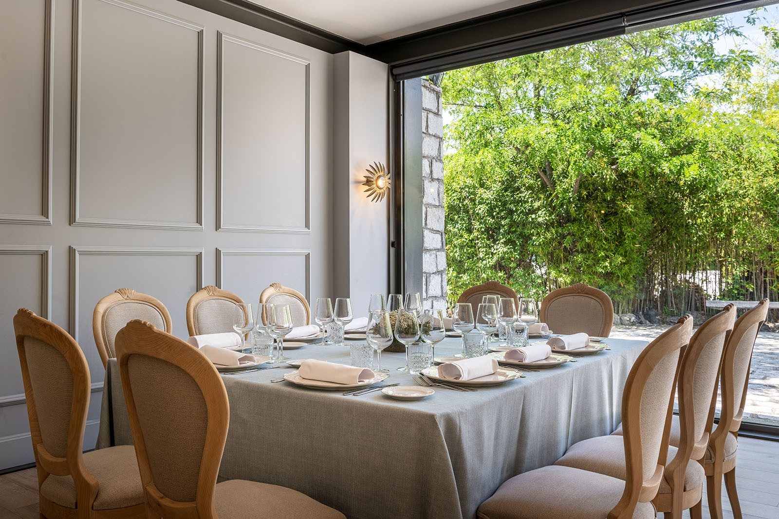 Salón de banquetes del Palacete